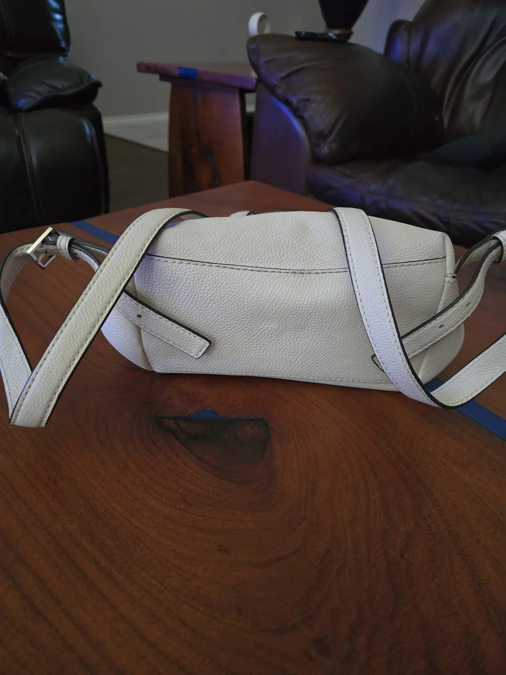 kate spade New York Cream Pebbled Leather Top-Handle Backpack